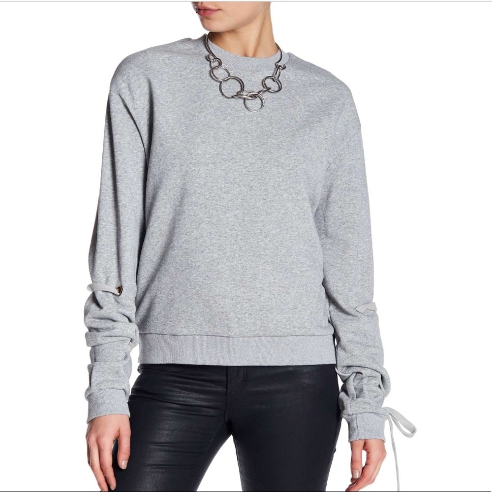 Lucca Couture Laced Sweatshirt